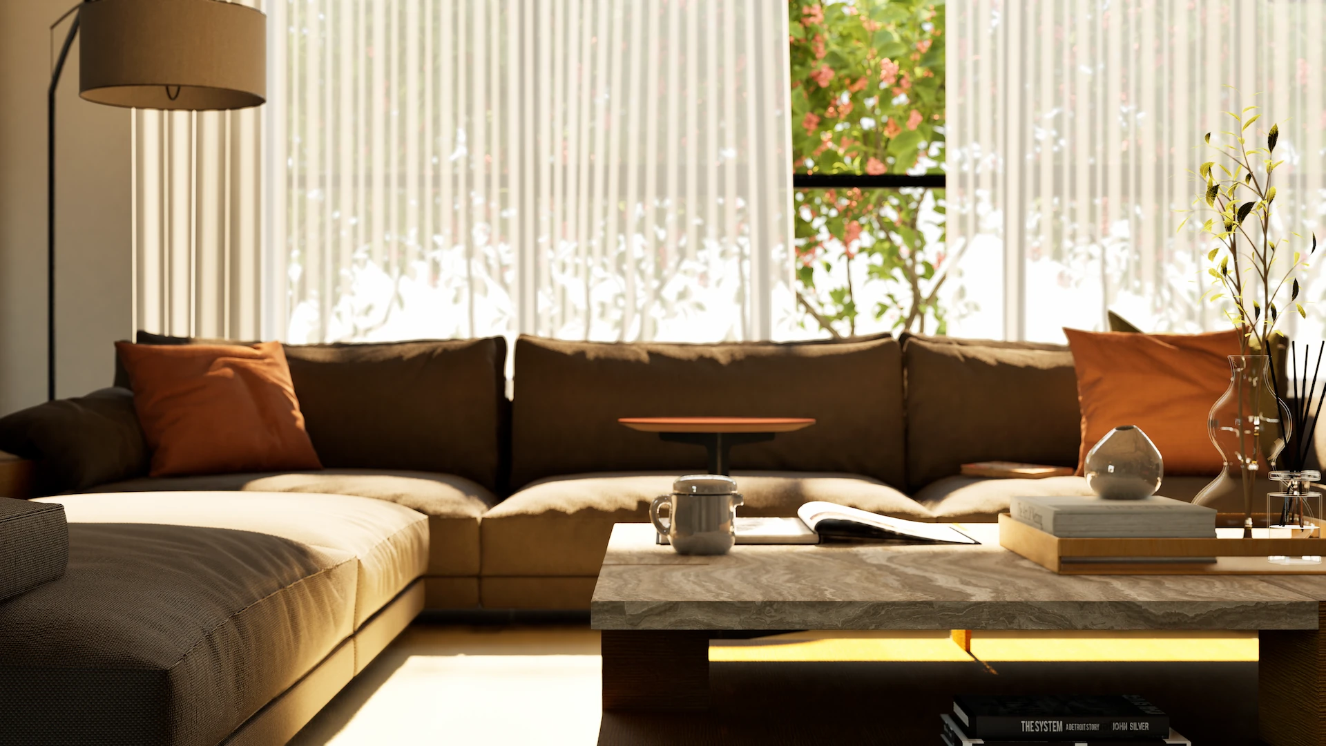 Living Room Design UE5 Yasmin Nasr